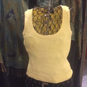 Closet clear out! Beautiful yellow sweater set